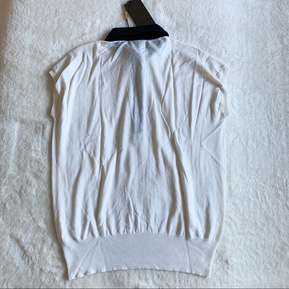 NWT Authentic Gucci Cashmere Blend Sleeveless Polo - Picture 2 of 6